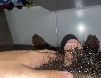 Solo Masturbation by the Closet