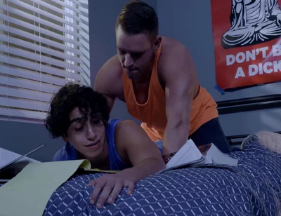 Shane Cook And Gabe Bradshaw In Anal Adventures In College