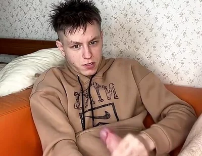 Petite Twink's Intense Jerk off Climax