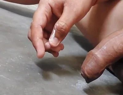 Playing Indian Bog with His Cumming