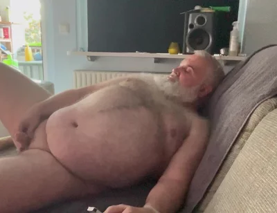 Wanking at the Sofa 5