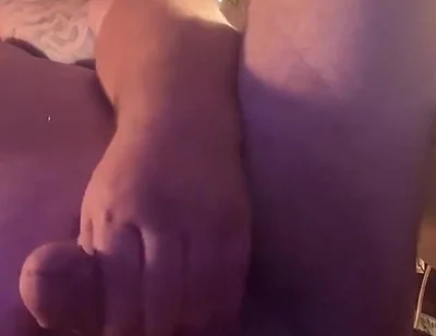 Large Older Giant Gentleman Has a Huge Belly and Hands Free Orgasms