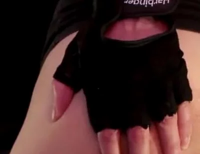 Ball weight, dildo fuck and fat plug in ass