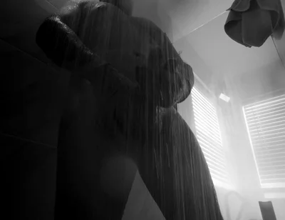 Straight Married Man Fucks Dildo in the Shower (part 1)