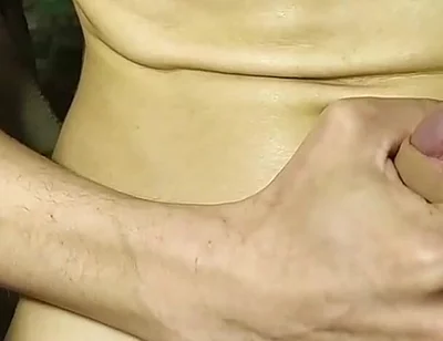 Young twink pours himself with cum