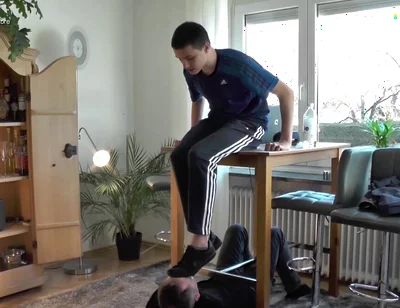 Germany master dierty sneaker licking
