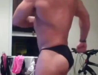 After Gym Sweaty Muscle Worship and Huge Cumshot