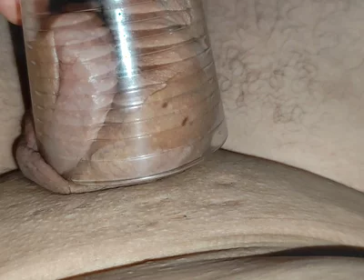 Daddy Extreme Pressure on the Caged, Wounded Cock.