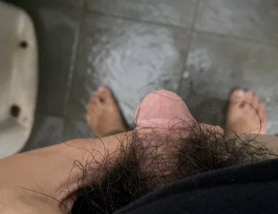A Private Moment in My Friend’s Bathroom
