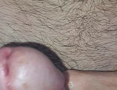 Close-up and Great Cumshot with My Saliva.
