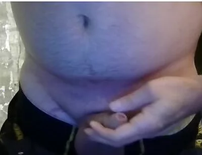 Boss Massaging My Juicy Cock