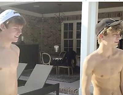 Bored Stepbrothers Jesse Bolton & Jack Bailey Get Wild While Cleaning The Pool