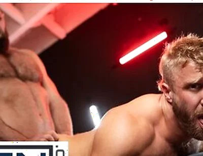 Men - Chuck Conrad Grips Mateo Tomas In His Powerful Arms And He Leads Him To His Cock