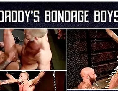 Dirk Caber, Drake Jaden And Daddy Dom - Hunk Dom Stepdaddy Gets His Ass Fucked Hard By His Muscled Sub
