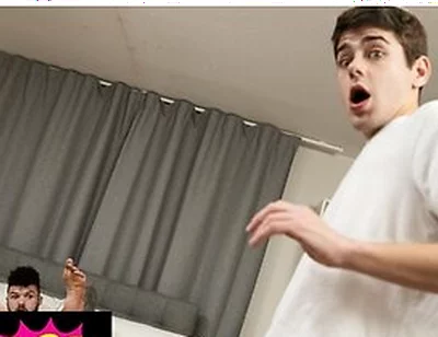 Hatler Gurius Slides His Long Cock In His Own Hole As Joey Mills Pounds Him In Doggystyle