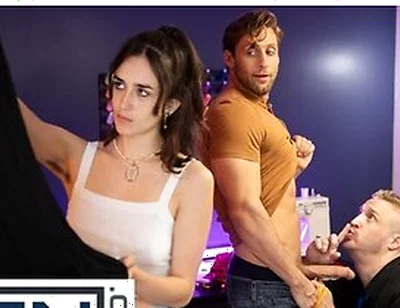 Men - Horny Tailor Mateo Tomas Measures Up Dom Kings Dick And Gives Him A Sneaky Blowjob