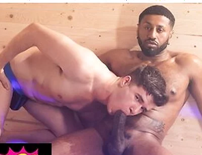 Maverick Sun And Braxton Cruz Get Really Sweaty In The Sauna So They Decide To Fuck