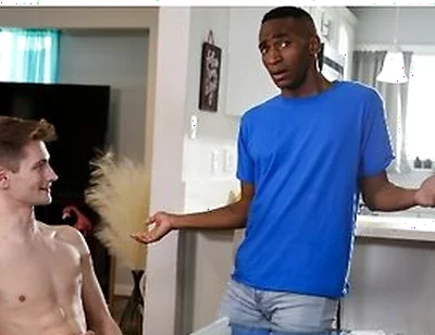 Trevor Harris Distracted By Kai Taylors Cock In Study Fuck