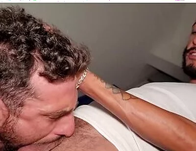 Demanding The Cocksucker Services His Uncut Meat