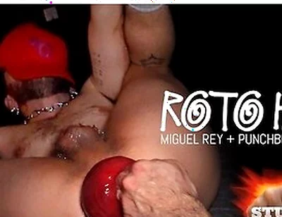 Punchboys Hole Turned Into A Wrecked Recturm And Juice Prolapse - Miguel Rey, Power Bottom And Rose Bud