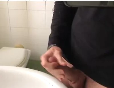 Teen 18+ Playing With Lube On His Big Thick Uncut Dick