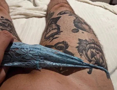 Jerking off Wearing Female Panties