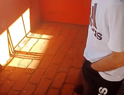 Playing with Him in Shorts