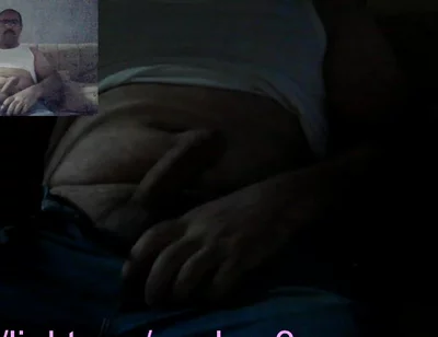 Straight Daddy Cums on Live TV