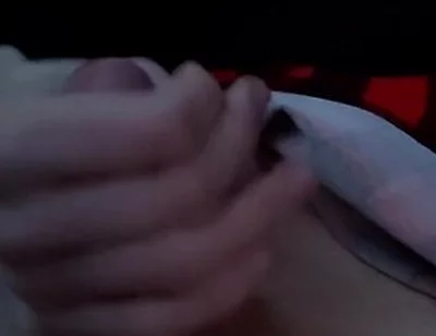 Public Femboy/crosdresser Jerks Off In Car With Huge Cumshot