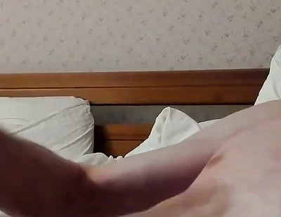 It's my first time cumming, so my whole belly is covered in cum