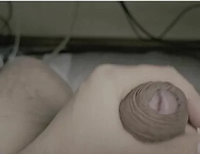I Tried Massaging My Balls And Masturbating My Skin With My Foreskin Dick