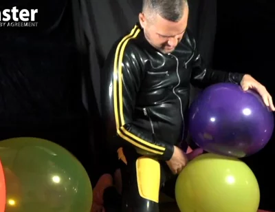 Looning Balloon Play No Pop Then Pops