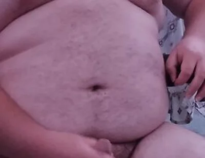 Chubby Guy Masturbating