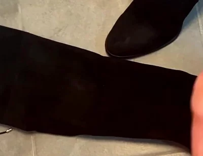 Cum on Step Moms High Heels