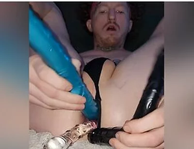 Close Up Anal Play, Cumm Dripping After