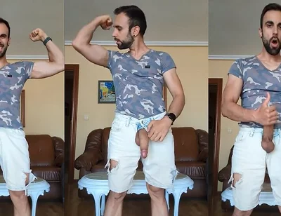 Jerking off and Cumming Over My Pants