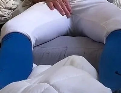 Alpha Baseball Player Jockdad87 Shoots a His Jock Cum in His Blue Gear