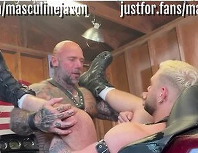 Masculine Jason Fucks Gunnar Gates On His Harley