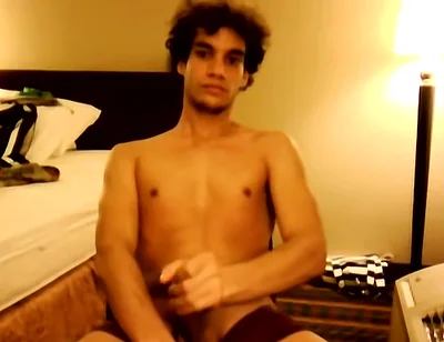 Tristan Hallister Wanks His Beautiful Cock For The Camera