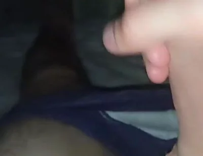 Hot and Passionate Jerking off, a Lot of Sperm. He Finished Sweetly and with Moans