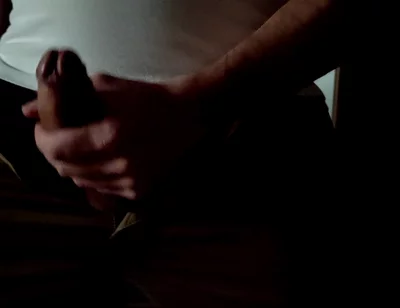 Daddy Is Shameless When He's Home Alone and Cums on His Clothes