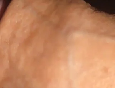 Creamy Pre-cum Slowly Sliding Down the Hole.
