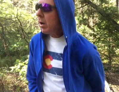 Adam Kaye Jacks off in the Mountains