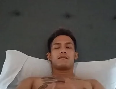 Sexy Asian Guy Hotel Wanking