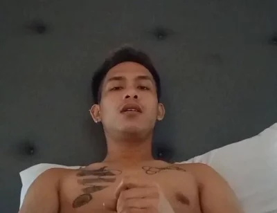Sexy Asian Guy Hotel Wanking