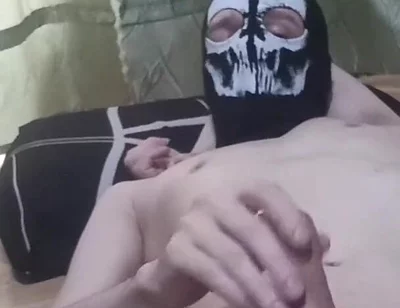 The Guy in the Mask Put on an Oil Show