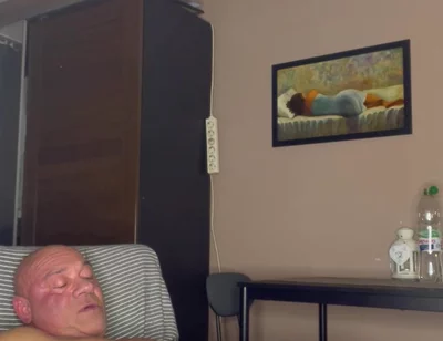 Bodybuilder Jerk off Home