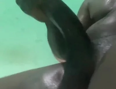 Part 2 Long Dick Guy Hides and Beat His Big Black Cock