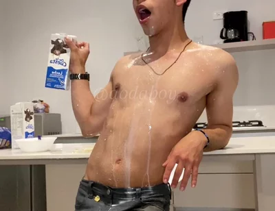 Shower Milk and Cum