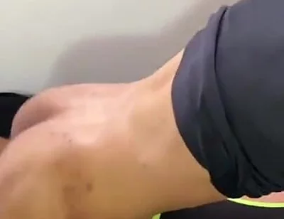 Slave fucked in jockstrap